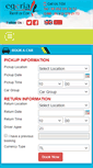 Mobile Screenshot of egeriarentacar.com